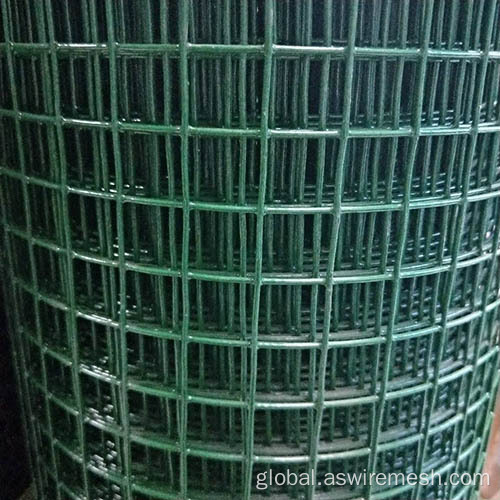 Weld Mesh Roll Pvc Coated Chicken Cage Welded Wire Mesh Roll Factory